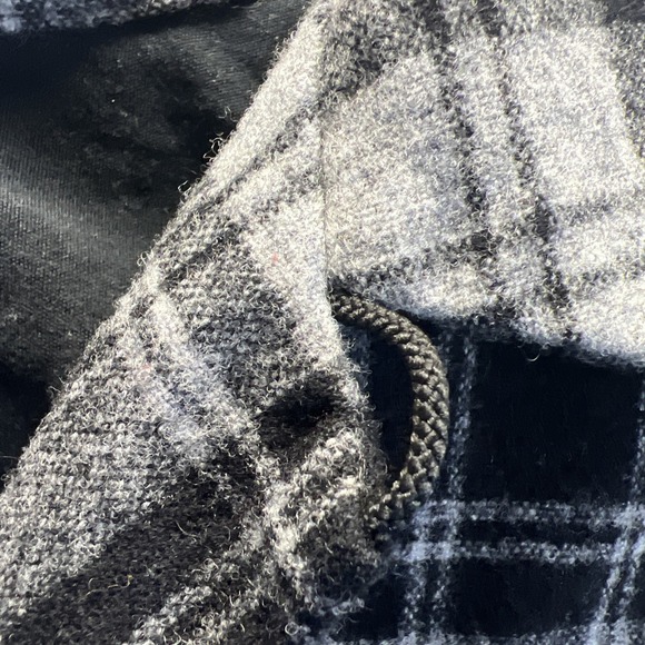 Pendleton Wool Board‎ Shirt Douglas Tartan Gray Black Plaid 100% Virgin Wool S - Picture 4 of 14